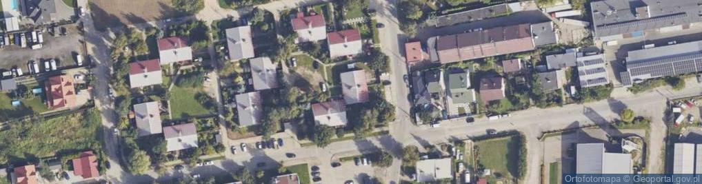 Zdjęcie satelitarne Trzebińskiego Jana Kantego ul.