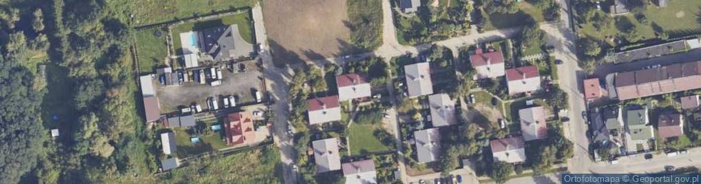 Zdjęcie satelitarne Trzebińskiego Jana Kantego ul.