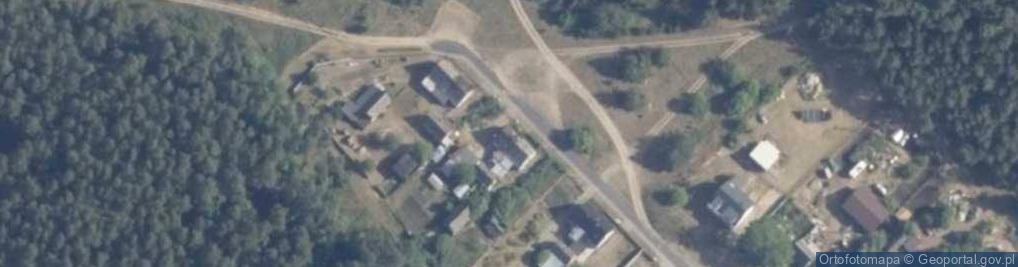 Zdjęcie satelitarne Trzebiń ul.
