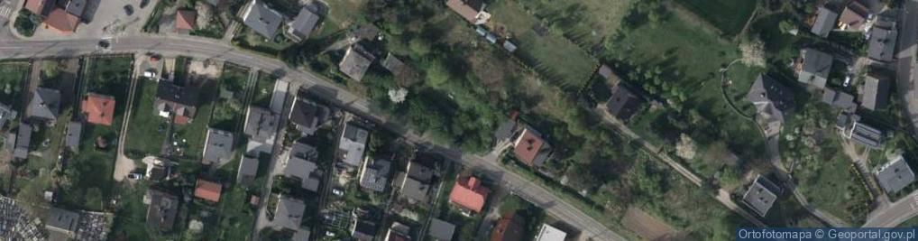 Zdjęcie satelitarne Trzech Krzyży ul.