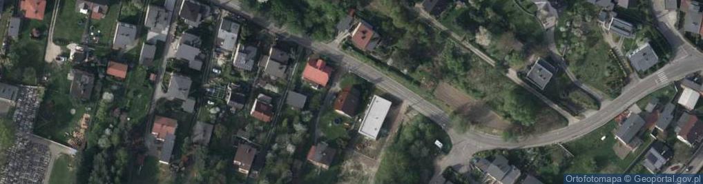 Zdjęcie satelitarne Trzech Krzyży ul.