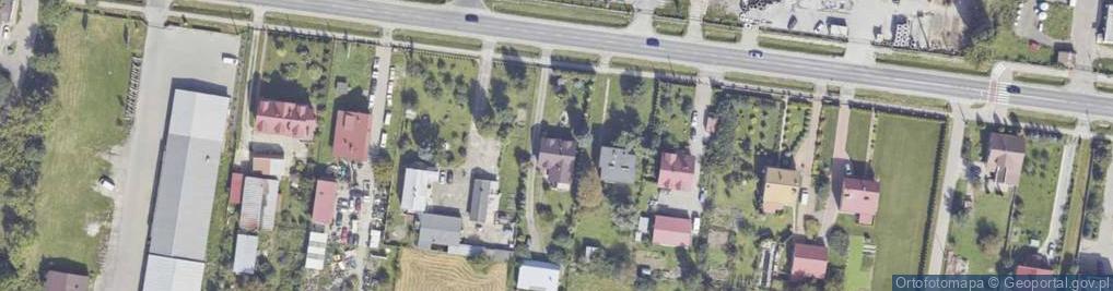 Zdjęcie satelitarne Trześniowska ul.