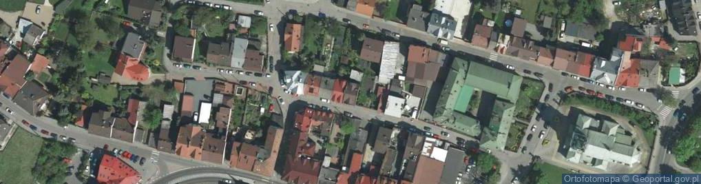 Zdjęcie satelitarne Troski Walentego, ks. ul.
