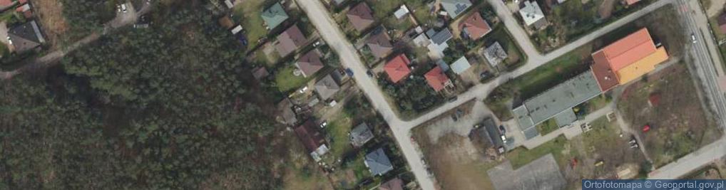 Zdjęcie satelitarne Trakcyjna ul.