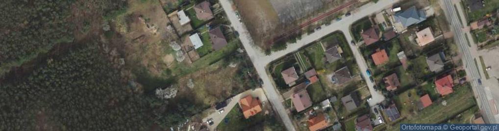 Zdjęcie satelitarne Trakcyjna ul.