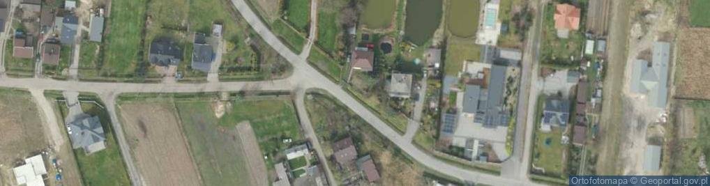 Zdjęcie satelitarne Trzcińska ul.