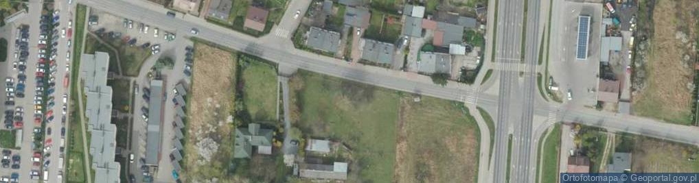Zdjęcie satelitarne Trzcińska ul.