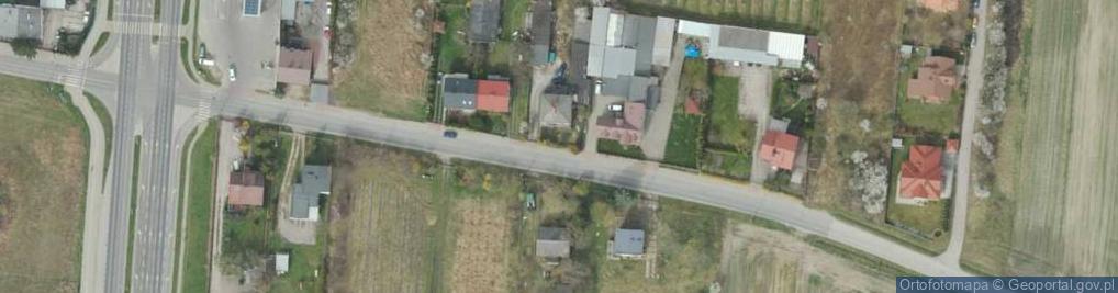Zdjęcie satelitarne Trzcińska ul.