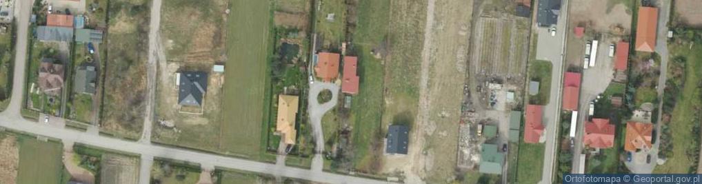 Zdjęcie satelitarne Trzcińska ul.