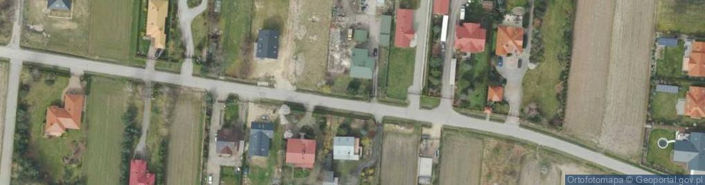Zdjęcie satelitarne Trzcińska ul.