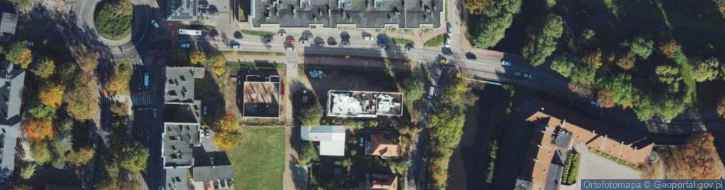 Zdjęcie satelitarne Tramwajowa ul.