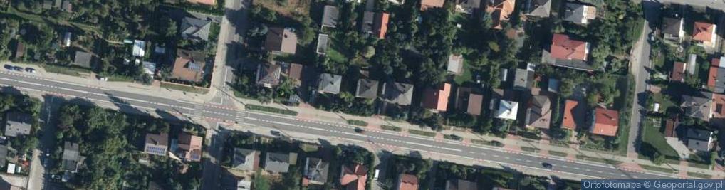 Zdjęcie satelitarne Trojanowska ul.