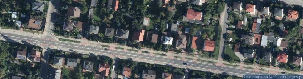 Zdjęcie satelitarne Trojanowska ul.