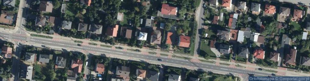 Zdjęcie satelitarne Trojanowska ul.