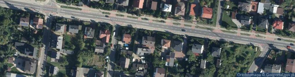 Zdjęcie satelitarne Trojanowska ul.