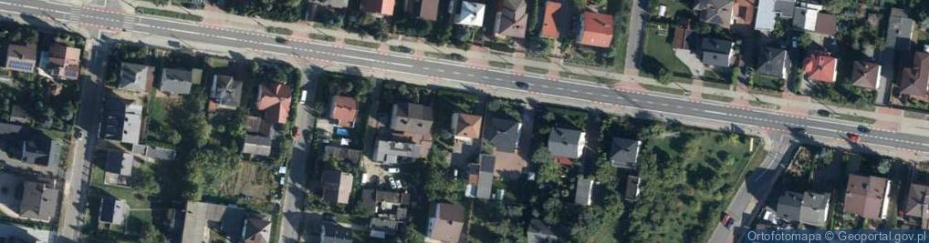 Zdjęcie satelitarne Trojanowska ul.