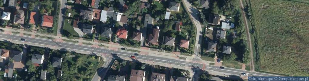 Zdjęcie satelitarne Trojanowska ul.