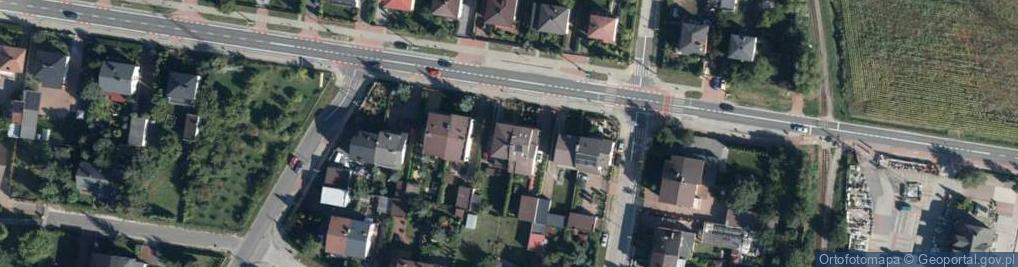 Zdjęcie satelitarne Trojanowska ul.