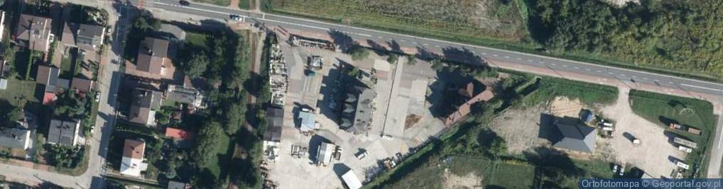 Zdjęcie satelitarne Trojanowska ul.