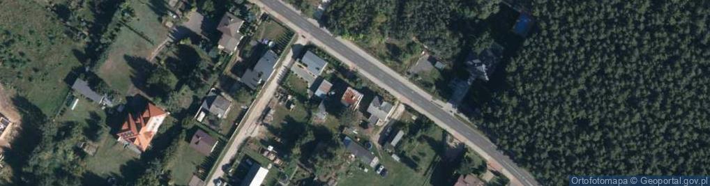 Zdjęcie satelitarne Trojanowska ul.