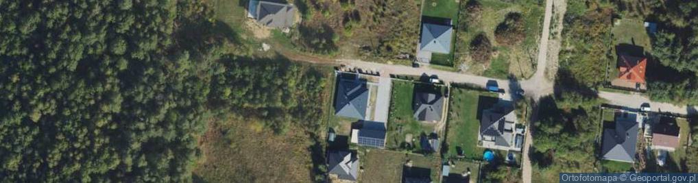 Zdjęcie satelitarne Truskawkowy Zakątek ul.