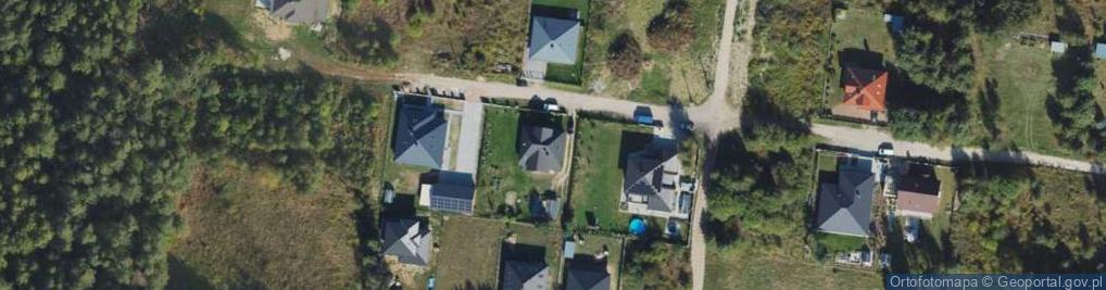 Zdjęcie satelitarne Truskawkowy Zakątek ul.