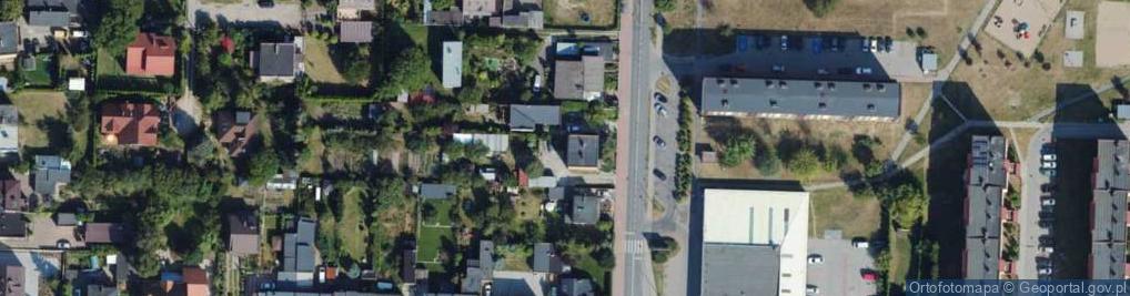 Zdjęcie satelitarne Traugutta Romualda, gen. ul.
