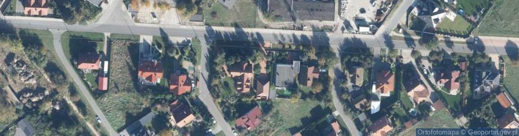 Zdjęcie satelitarne Trzebawska ul.