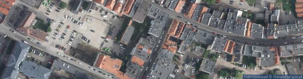 Zdjęcie satelitarne Trybunalska ul.
