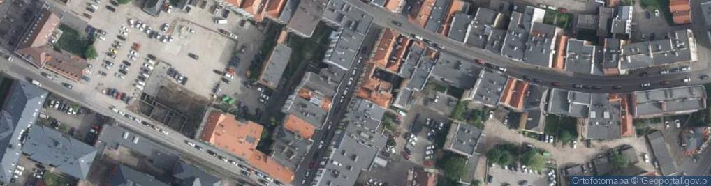 Zdjęcie satelitarne Trybunalska ul.