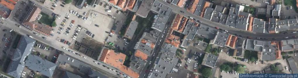 Zdjęcie satelitarne Trybunalska ul.
