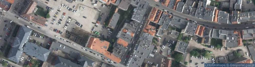Zdjęcie satelitarne Trybunalska ul.