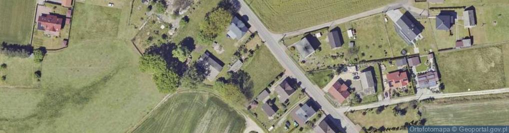 Zdjęcie satelitarne Trzcinowa ul.