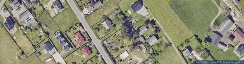Zdjęcie satelitarne Trzcinowa ul.