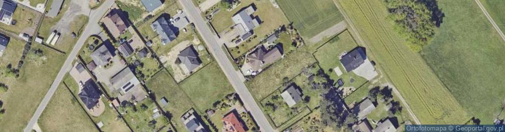 Zdjęcie satelitarne Trzcinowa ul.