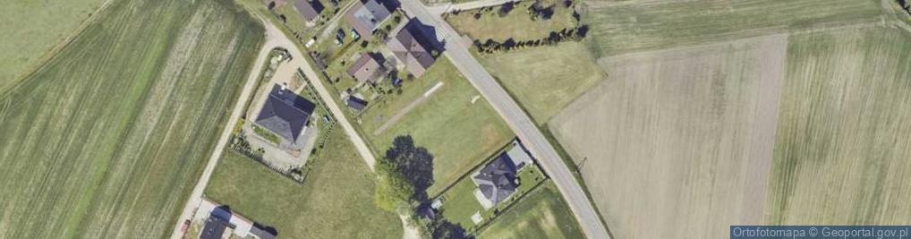Zdjęcie satelitarne Trzcinowa ul.