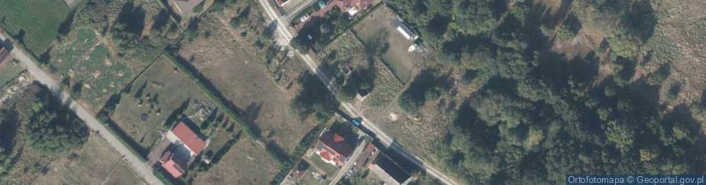 Zdjęcie satelitarne Trzcinowa ul.