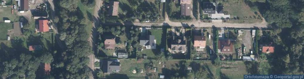 Zdjęcie satelitarne Trawiasta ul.