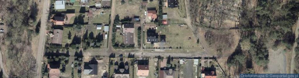 Zdjęcie satelitarne Trawiasta ul.