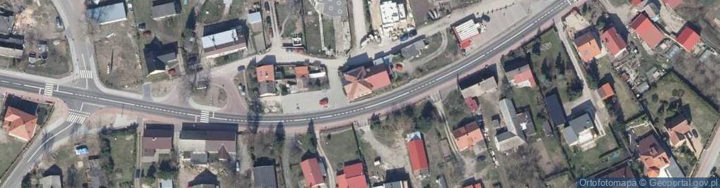 Zdjęcie satelitarne Trzesiecka ul.