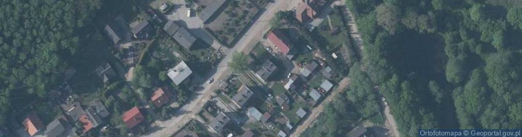 Zdjęcie satelitarne Trzebnicka ul.