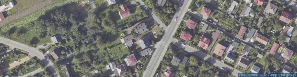 Zdjęcie satelitarne Trawna ul.