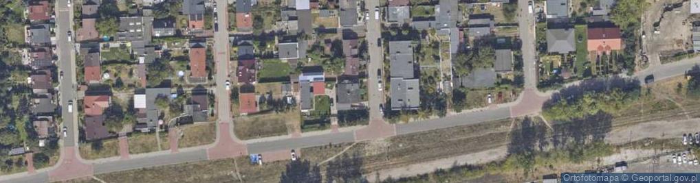 Zdjęcie satelitarne Tramwajowa ul.