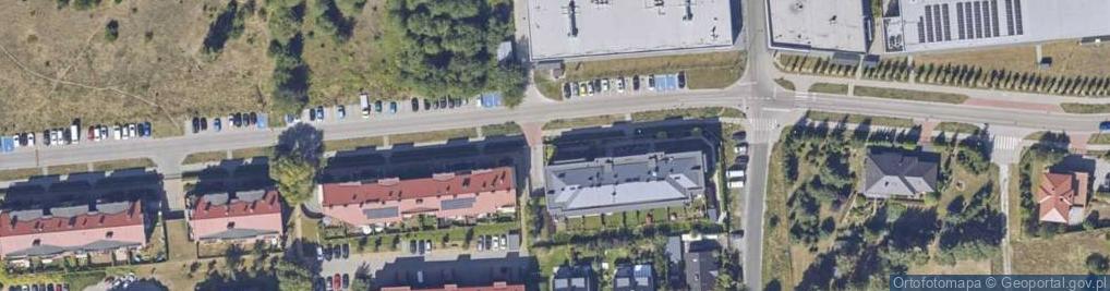 Zdjęcie satelitarne Trzcinowa ul.