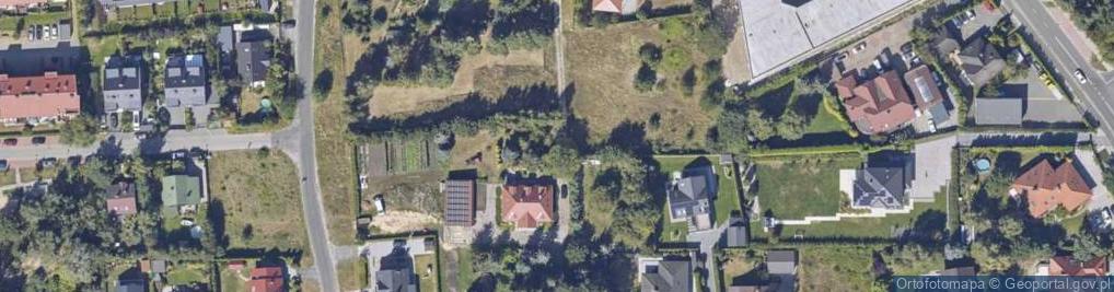 Zdjęcie satelitarne Trzcinowa ul.