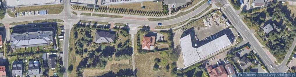 Zdjęcie satelitarne Trzcinowa ul.