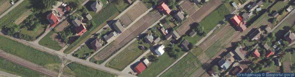 Zdjęcie satelitarne Trawniki ul.
