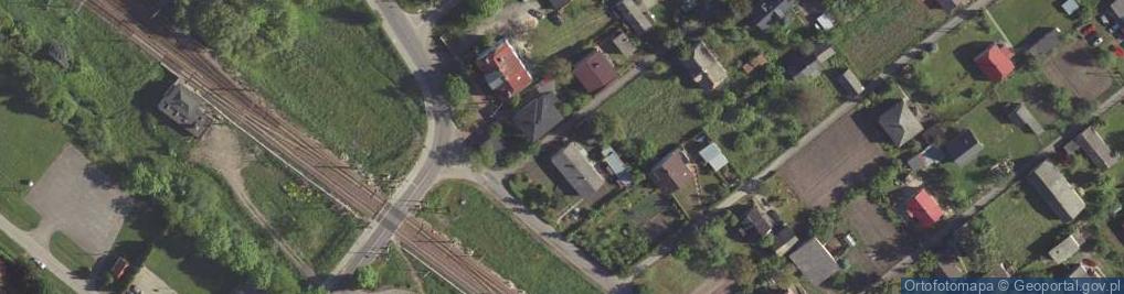 Zdjęcie satelitarne Trawniki ul.
