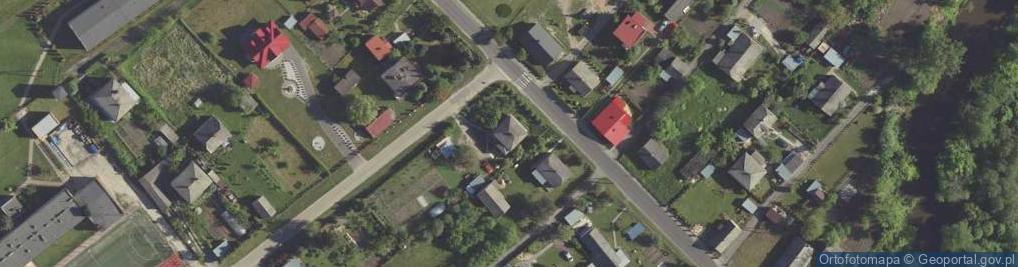 Zdjęcie satelitarne Trawniki ul.