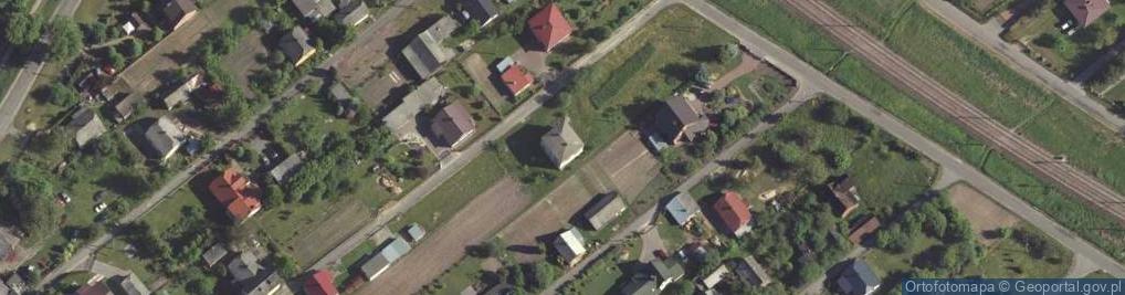 Zdjęcie satelitarne Trawniki ul.